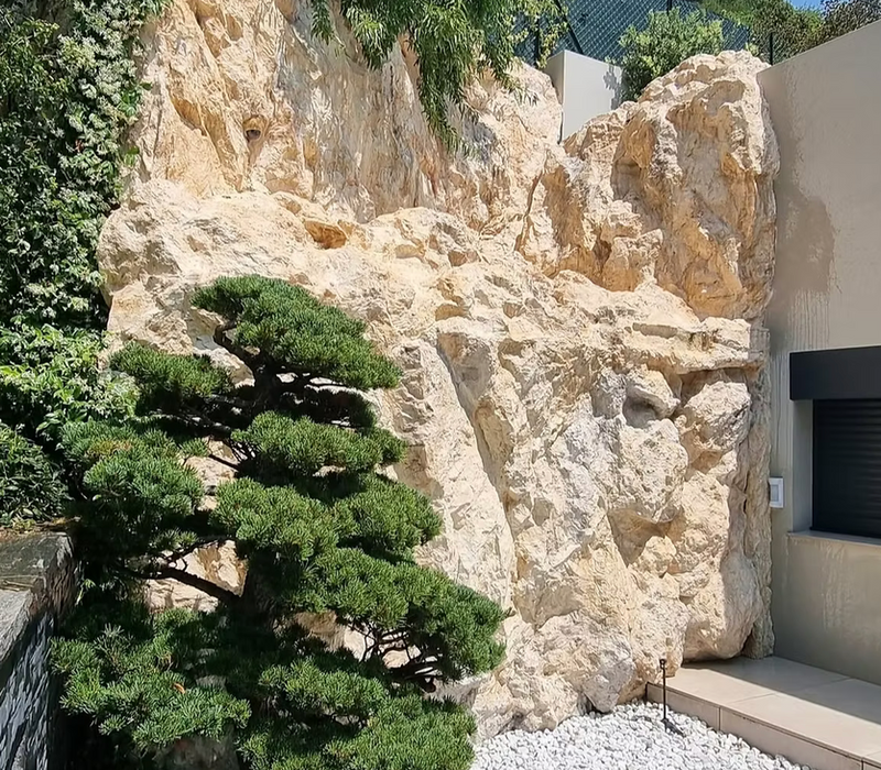 Wall Cladding – Concrete wall cladding, stone-look walls, rock facing, decorative rock walls and façades